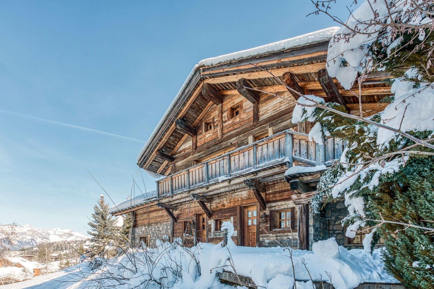 Chalet Edelweiss Megève Exteriör bild
