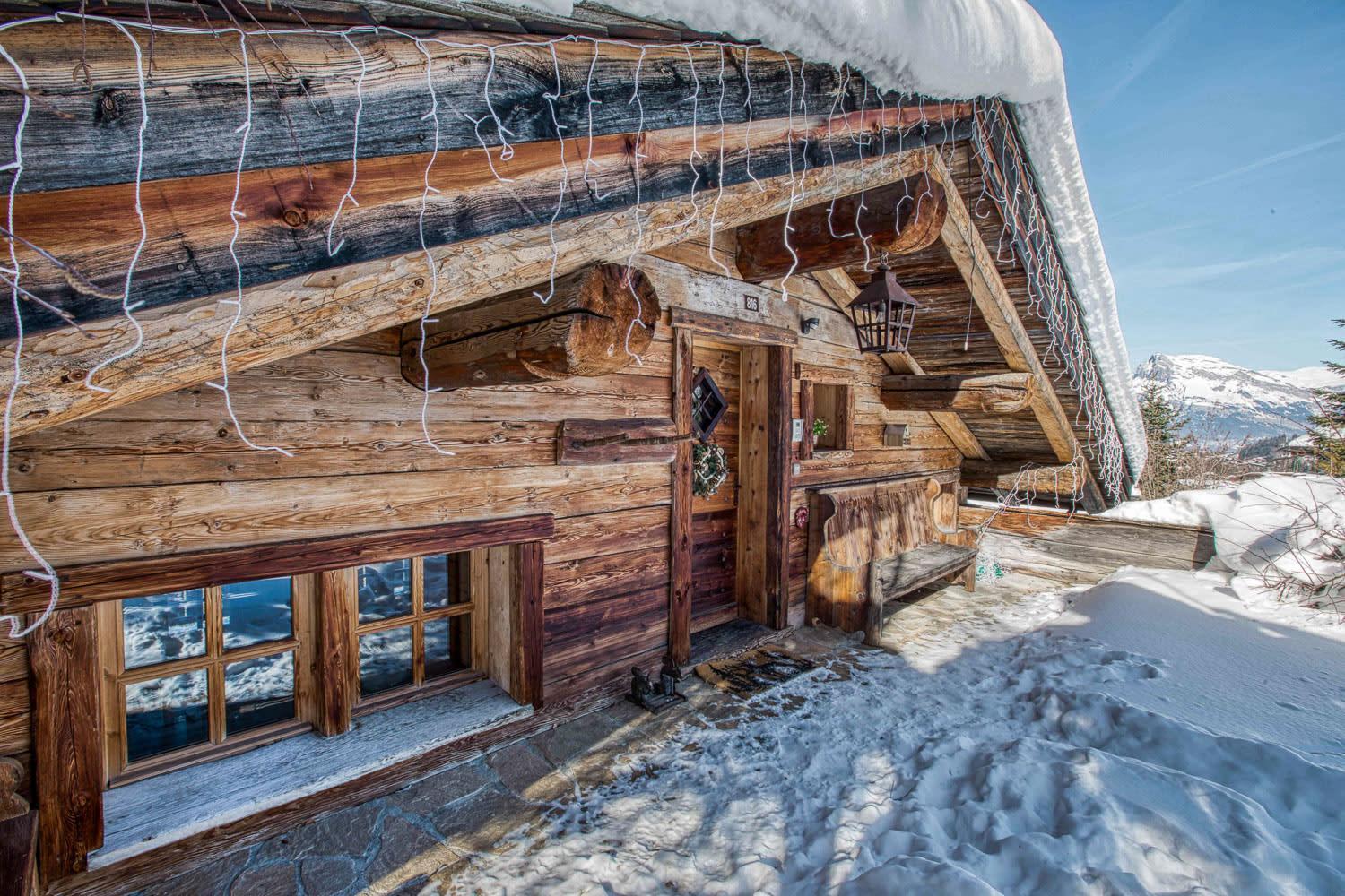 Chalet Edelweiss Megève Exteriör bild